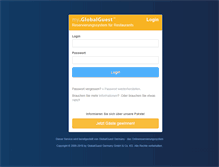 Tablet Screenshot of my.globalguest.de